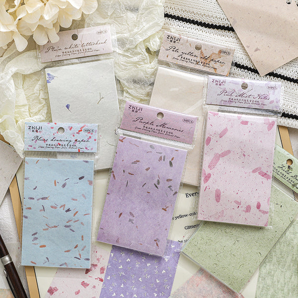 50PCS Dream Paper Series material paper