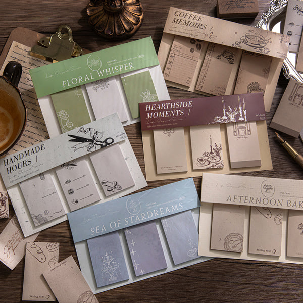 90PCS Life Imprint Series note paper