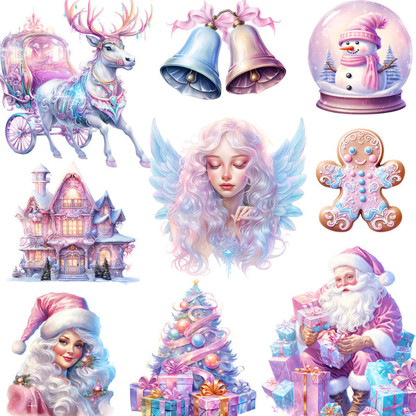 20PCS Pastel Christmas sticker