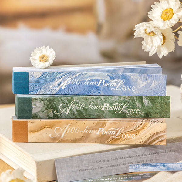 48PCS Poem about love series sticker book