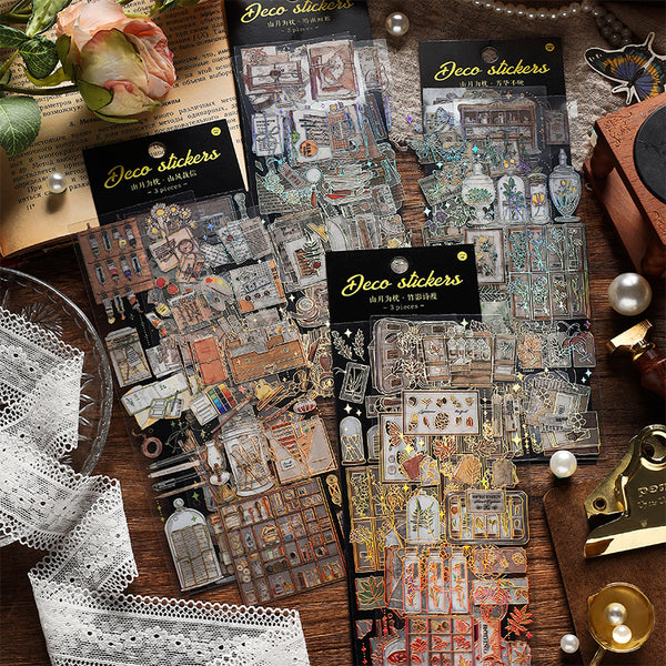 3PCS Shan Yue pillow series sticker