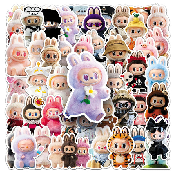 50PCS Labubu doll Sticker