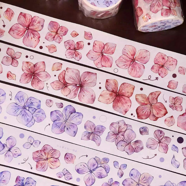 3cm*150cm Hydrangea Washi Tape