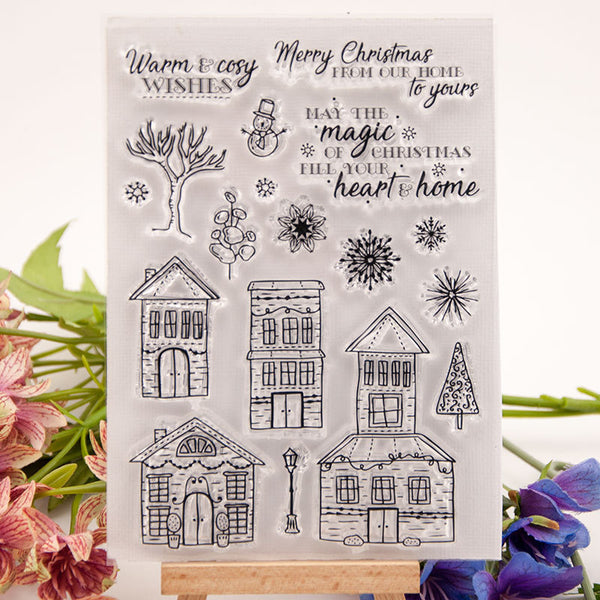 Clear silicone stamp