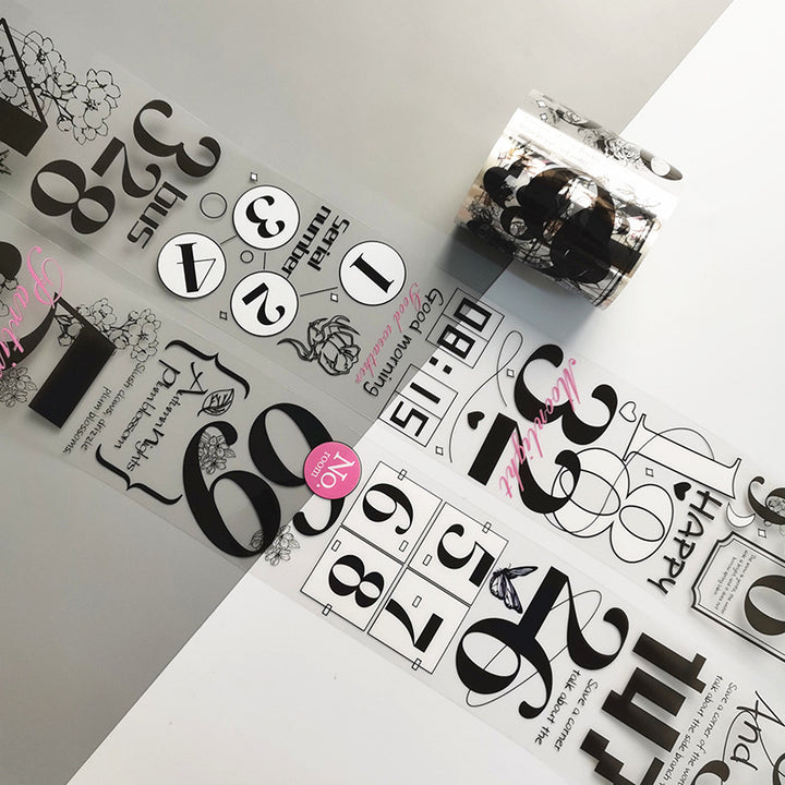 English Letters Series PET Tape – LBLYXIR