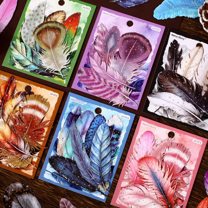 Feather Series Sticker – LBLYXIR