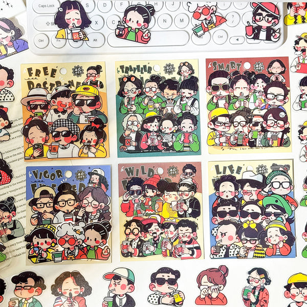 40PCS Spiritual Master Series sticker