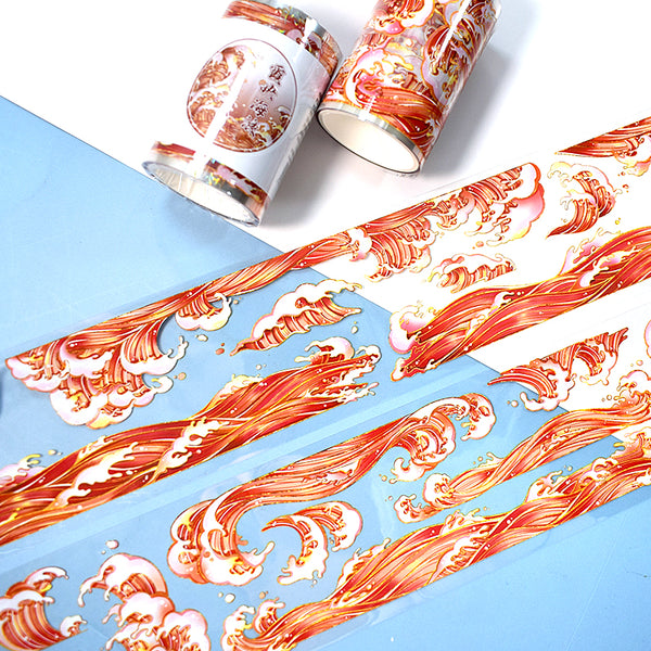 Golden waves PET/Laser Gold PET Tape