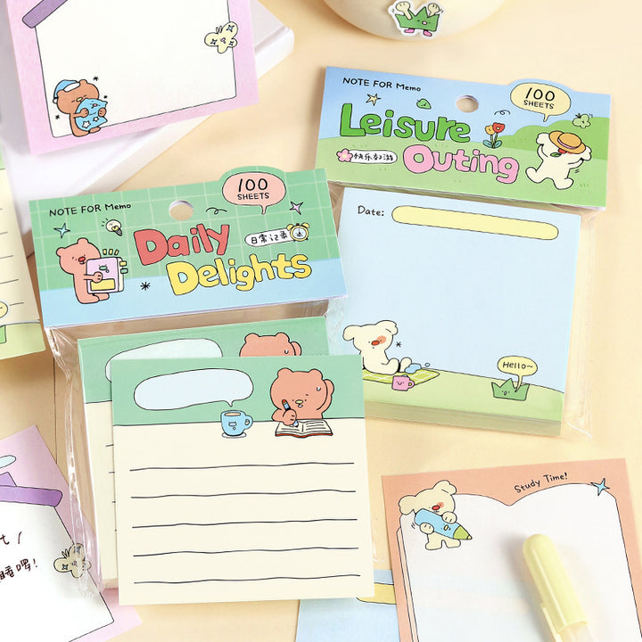 Dundun Street Daily Life Series note paper – LBLYXIR