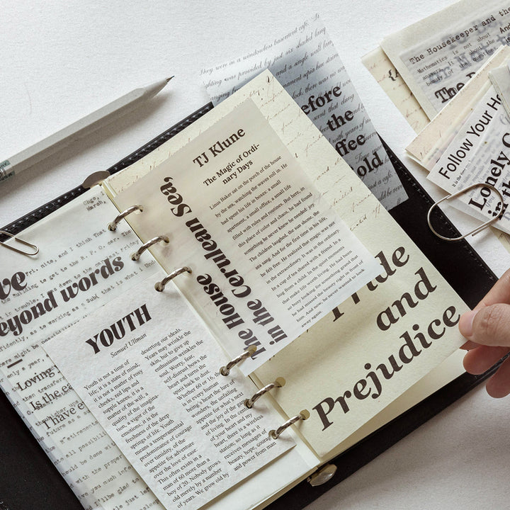 English Handwriting Series Material Paper – LBLYXIR