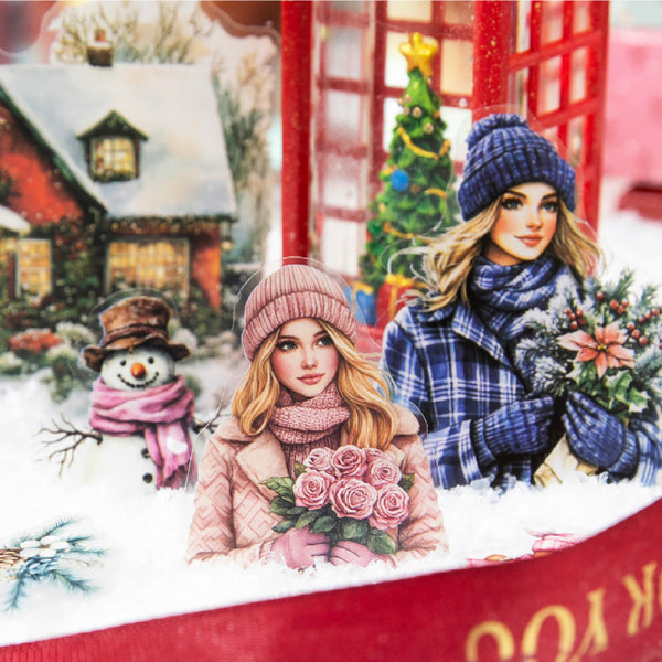 40PCS Merry Christmas Series sticker