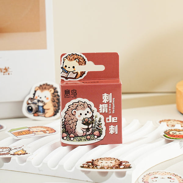 46PCS Hedgehog spines series sticker