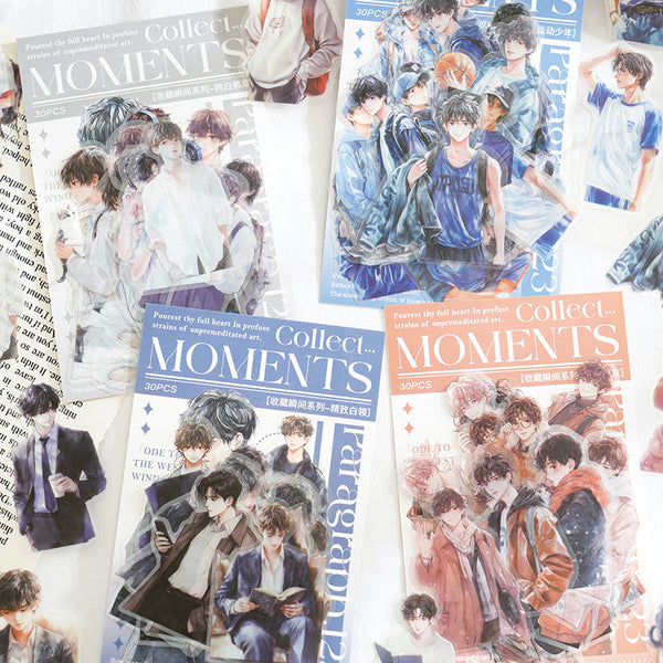 30PCS Collection Moments Series sticker