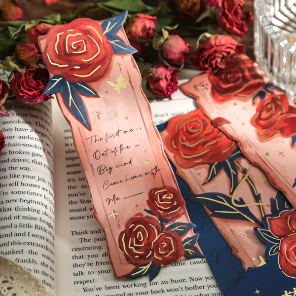 5PCS Name of the Rose series note paper