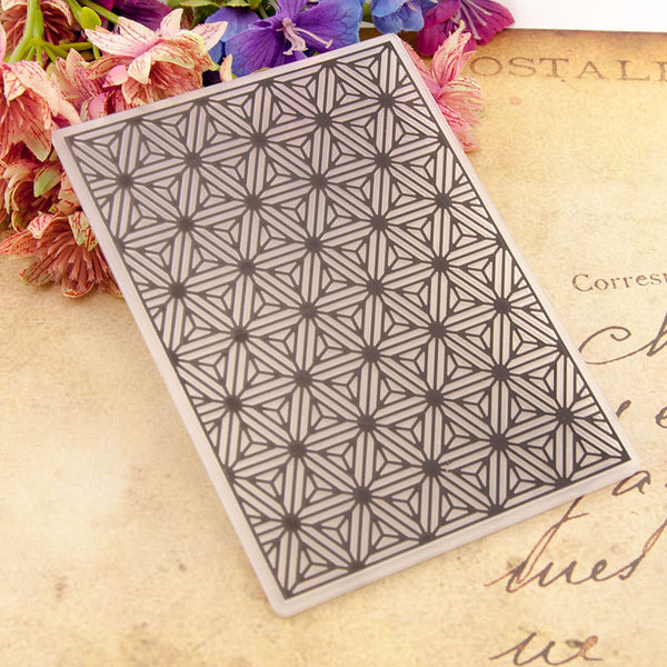 DIY embossing template