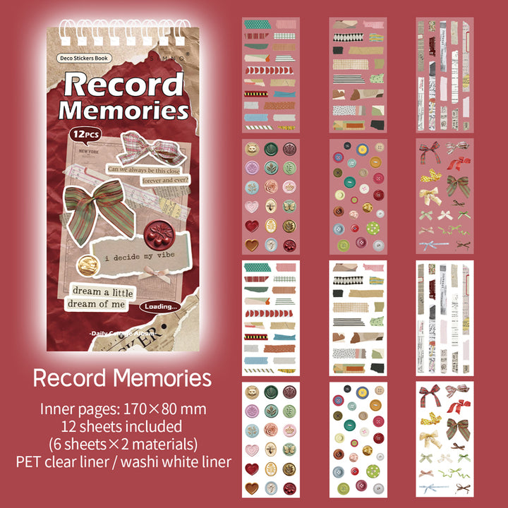 Daily Collage Series Sticker Book – LBLYXIR