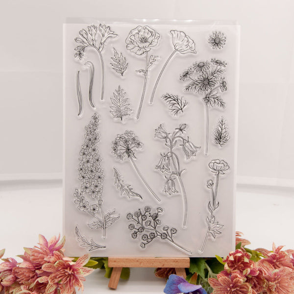 Clear silicone stamp