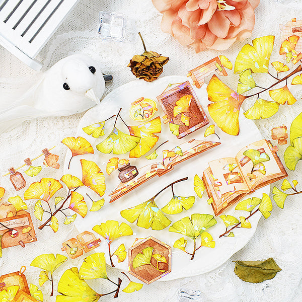Autumn letter Washi/PET Tape