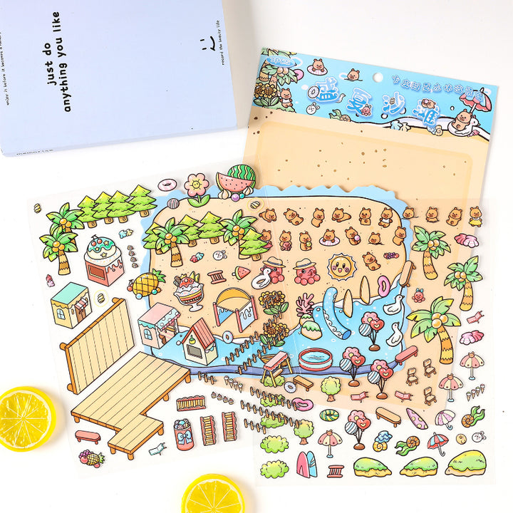 Kapi Sticker Kapi fun summer series 3D Sticker – LBLYXIR
