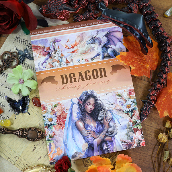 20PCS The Dragon sticker book