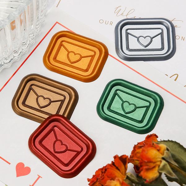 Love Mail Series Wax Seal Stamp sticker