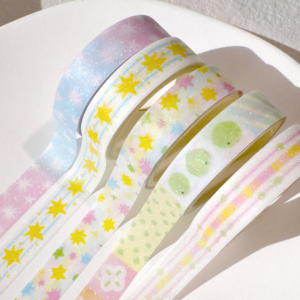 5PCS Girl Mood Series Washi Tape Set