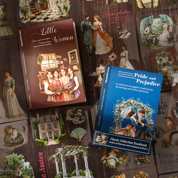 20PCS Classic Collection Manual Series sticker book