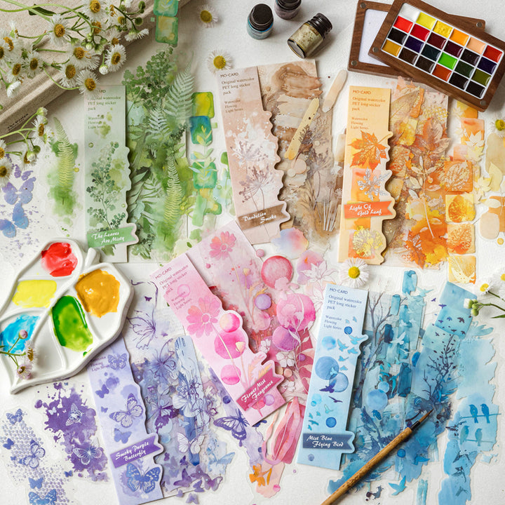 Watercolor Flow Series Sticker – LBLYXIR