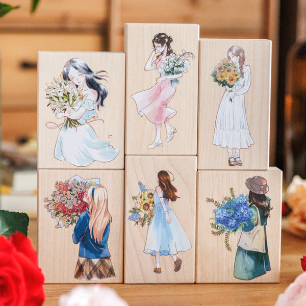 Only bouquets series stamp