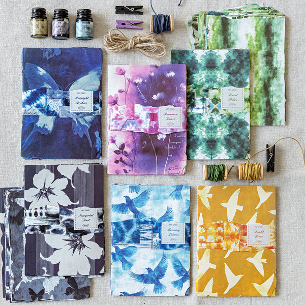 30PCS Paper tie dye series material paper