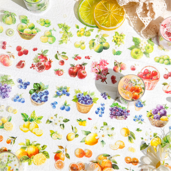 Fruit fragrance series Die Cutting PET Tape