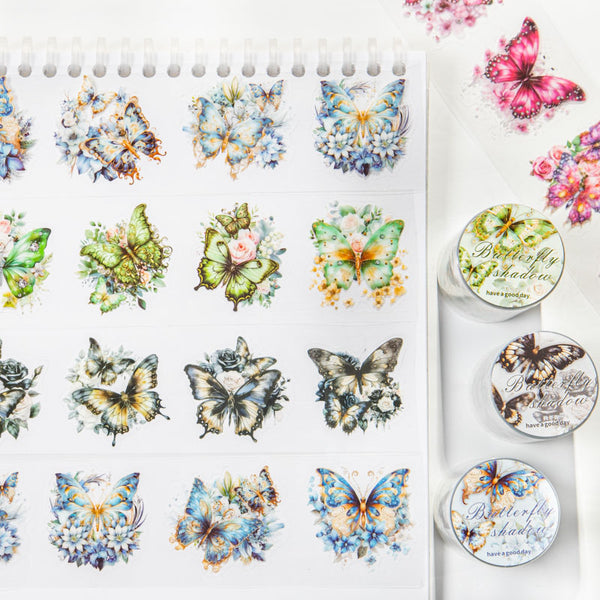나비 그림자 시리즈 애완 동물 테이프