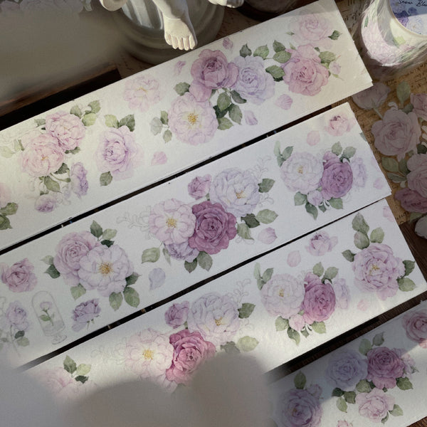 5.5cm*100cm Snow violet Washi/PET Tape