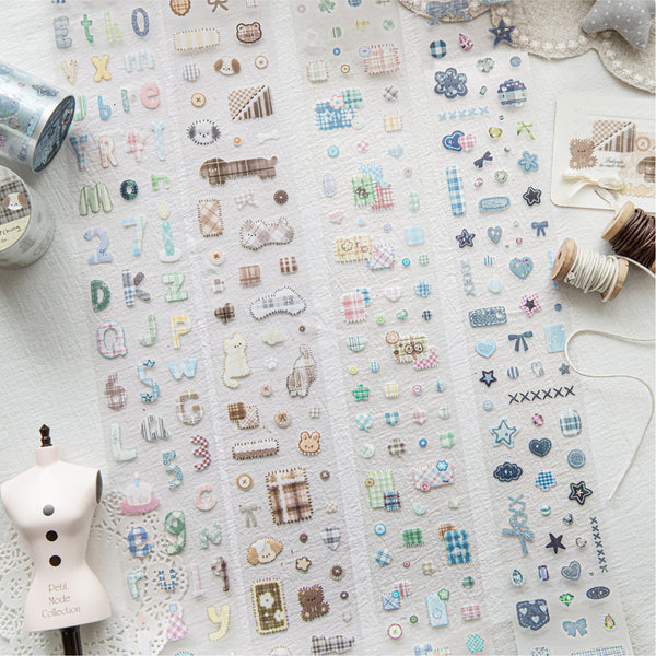 Patch House series Die Cutting Fog PET Tape