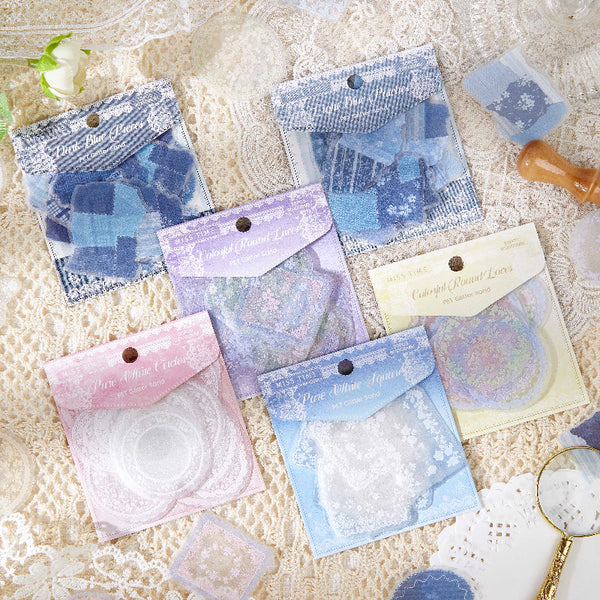 30PCS Lace Manzhi Series sticker