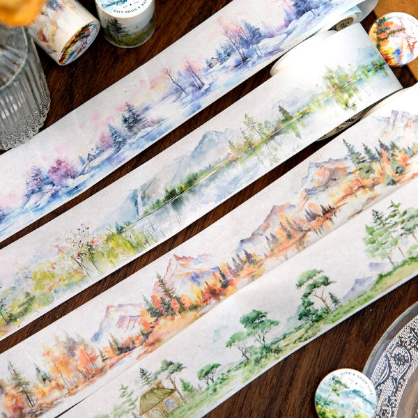 Mountain river series Washi Tape