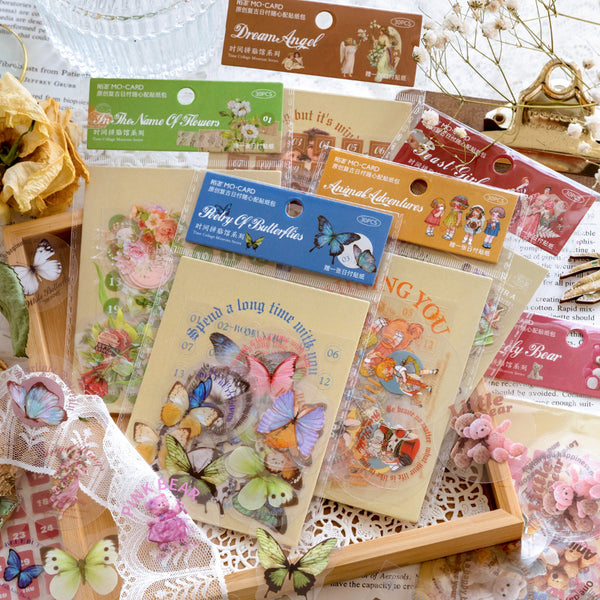 31PCS Time Collage Gallery Series sticker