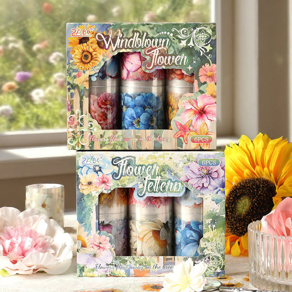 New Plants series Die Cutting PET Tape Set