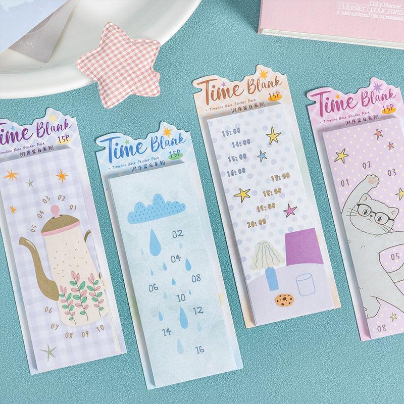 Time Sequence Blank Space Series Sticker – LBLYXIR