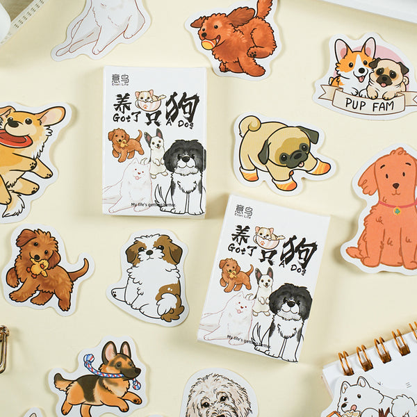 30PCS Got a dog series sticker