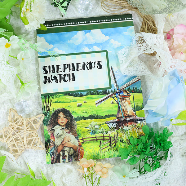 20PCS Shepherd's Watch sticker book