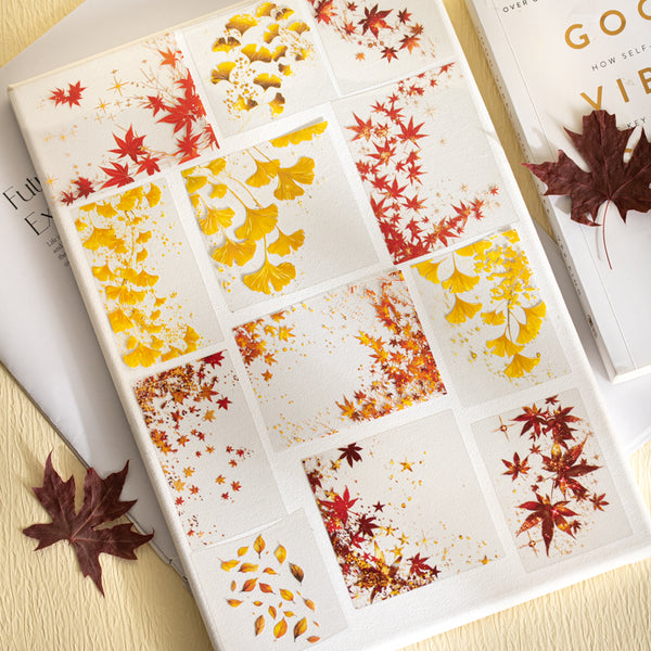 20PCS Autumn Words Collection Series sticker