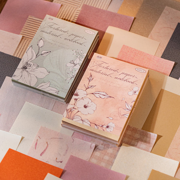 50PCS Between Textures Series material paper