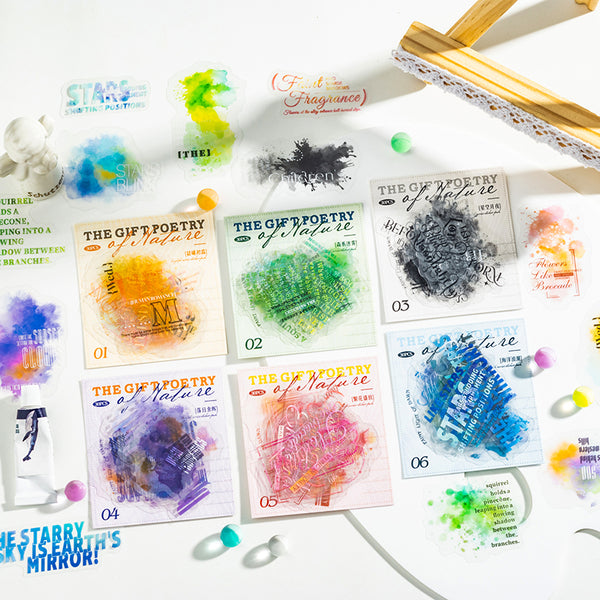 30PCS The gift of nature series sticker