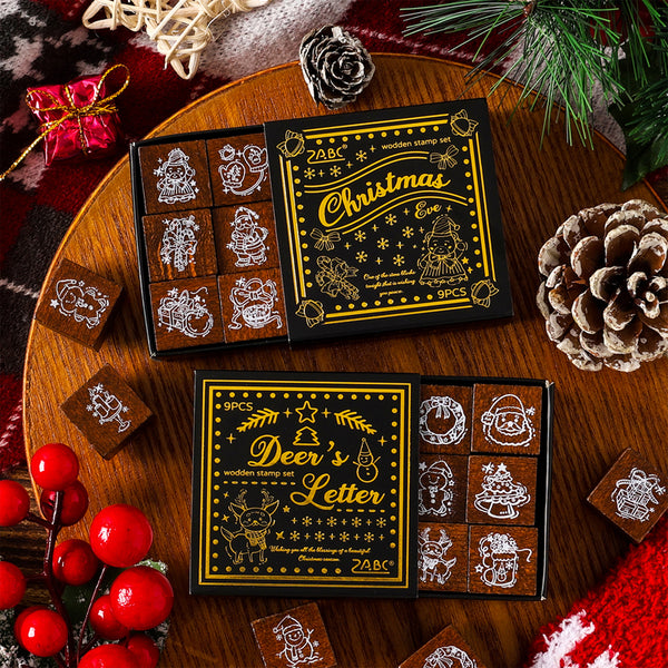 Colorful Christmas Eve Series stamp set