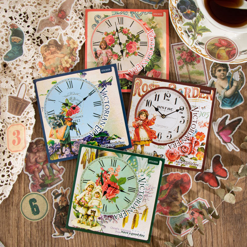 100PCS The Victorian era series sticker – LBLYXIR
