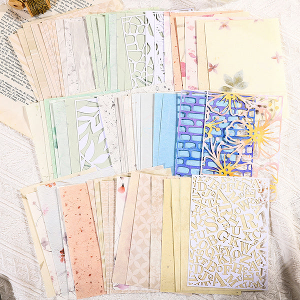 20PCS Art paper series material paper