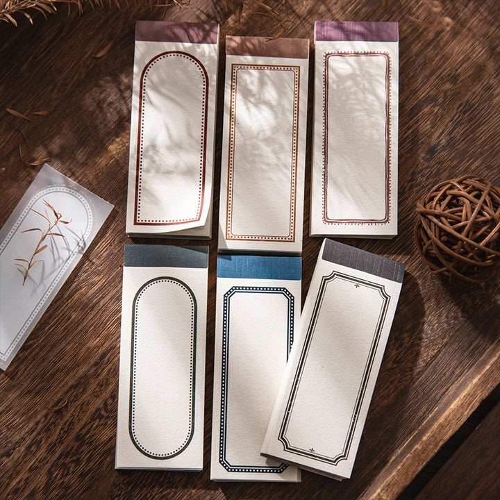 Pocket Frame Series note paper – LBLYXIR