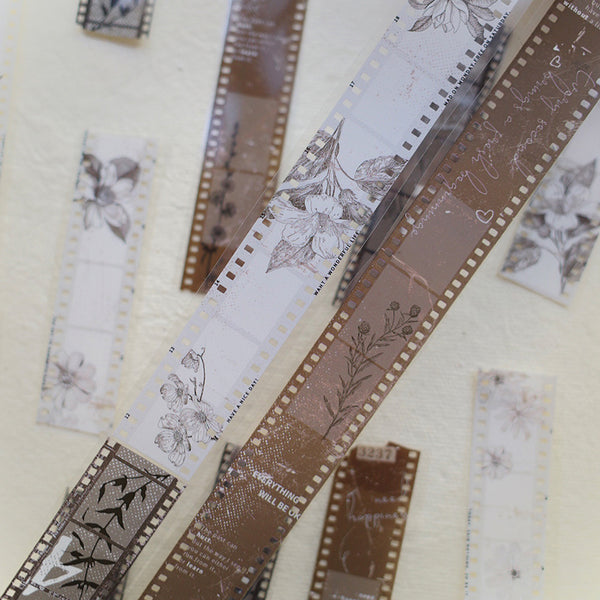 2.5cm*100cm Time flower shadow PET tape