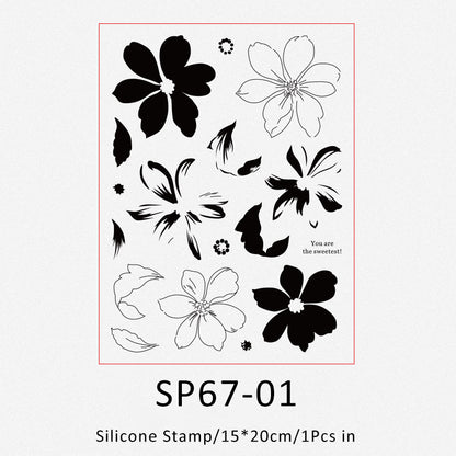 Flower Stamps 01